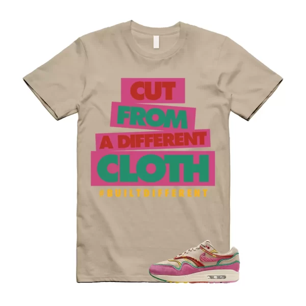 Air Max Familia 1 Hemp Pinksicle Sanddrift T Shirt Match CLOTH Jezsport.com