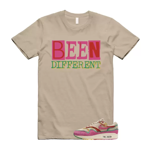 Air Max Familia 1 Hemp Pinksicle Sanddrift T Shirt Match BEEN Jezsport.com