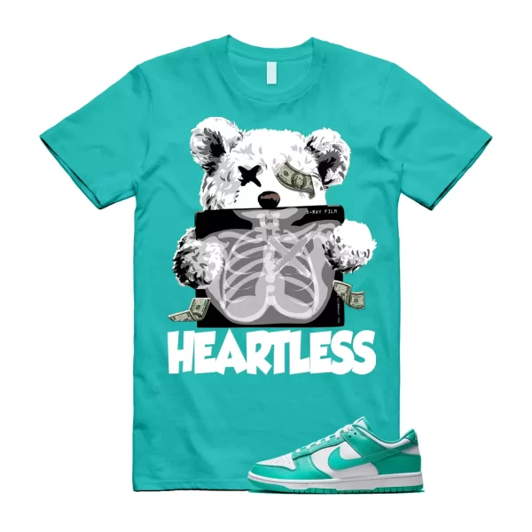 Dunk Clear Jade Low White T Shirt Match HEART Jezsport.com