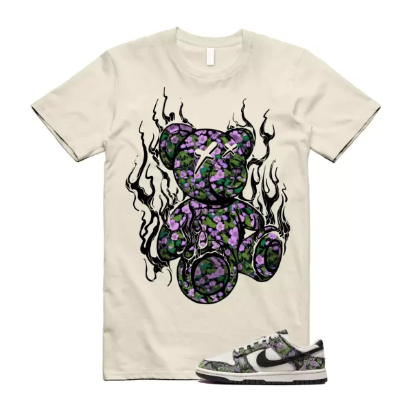 Dunk Floral Tapestry Next Nature Phantom Magenta Pink WMNS T Shirt Match LIT Jezsport.com