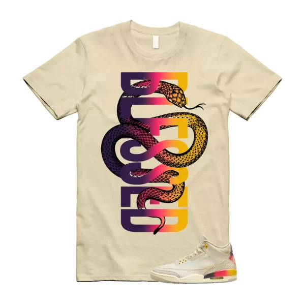 Balvin 3 Medellin Sunset Gradient Multicolor Retro SP T Shirt Match SNAKEBLS Jezsport.com