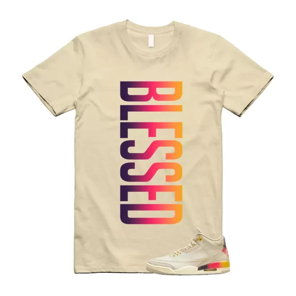 Balvin 3 Medellin Sunset Gradient Multicolor Retro SP T Shirt Match BLVERT Jezsport.com