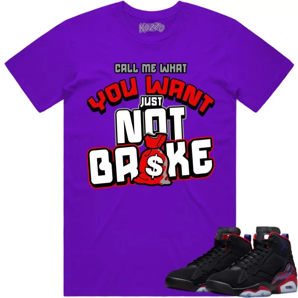 Jordan MVP Raptors Shirt to Match - RED NOT BROKE Jezsport.com