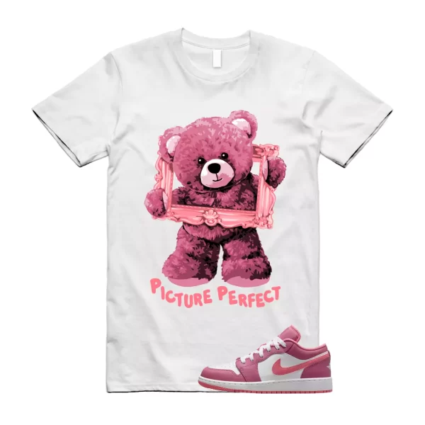 PIC T Shirt to match 1 Low GS Desert Berry Coral Chalk White Wild Pink WMNS Jezsport.com