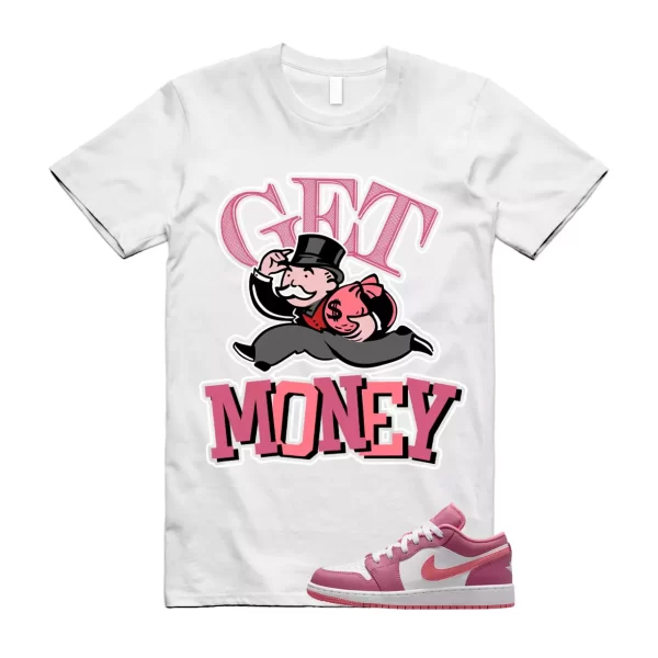 GM T Shirt to match 1 Low GS Desert Berry Coral Chalk White Wild Pink WMNS Jezsport.com