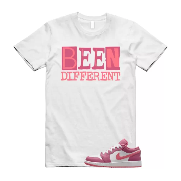 BEEN T Shirt to match 1 Low GS Desert Berry Coral Chalk White Wild Pink WMNS Jezsport.com