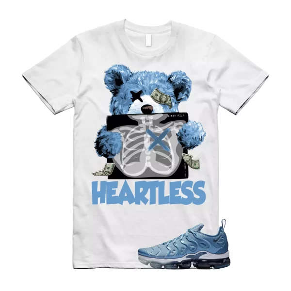 VaporMax Blue Ice Air Plus Work Diffused Cool Grey T Shirt match HEART Jezsport.com