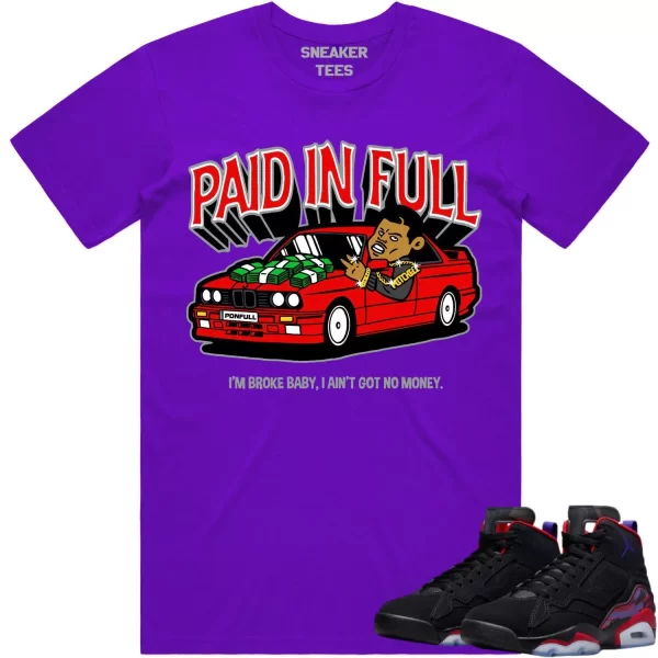 Jordan MVP Raptors Shirt to Match - RED PAID Jezsport.com