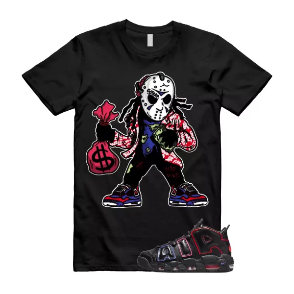 JASON Shirt to match Air More Uptempo 96 Electric Racer Blue Hyper Pink Crimson Jezsport.com