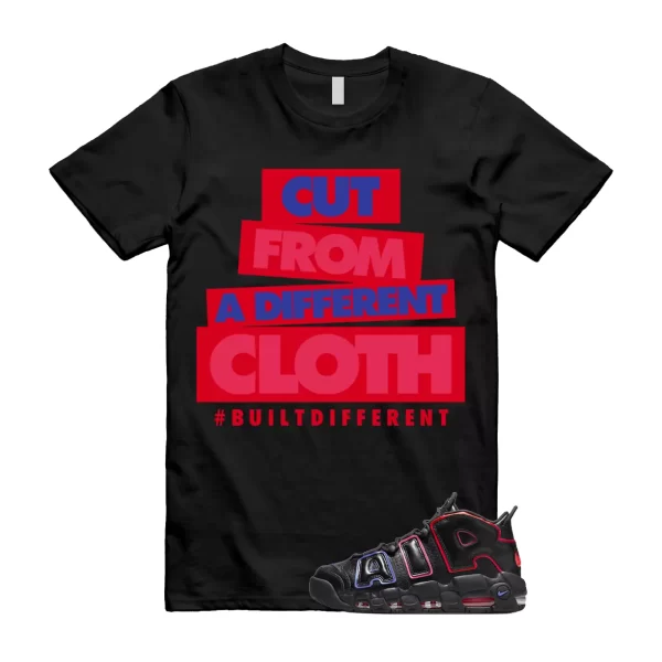 CLOTH Shirt to match Air More Uptempo 96 Electric Racer Blue Hyper Pink Crimson Jezsport.com