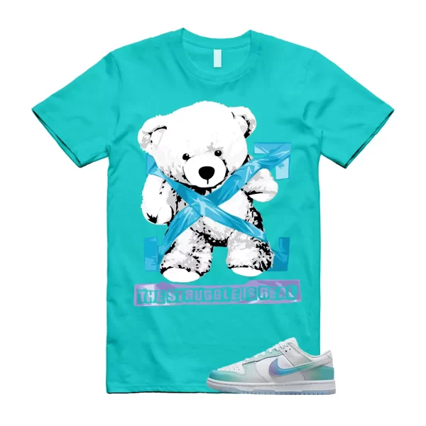 STRUG T Shirt to match Dunk Unlock Your Space Multicolor Ice Blue Phantom Menta Jezsport.com