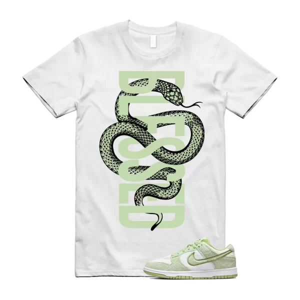 SNAKEB T Shirt to match Dunk Low SE Fleece Pack Honeydew WMNS Phantom Alligator Jezsport.com