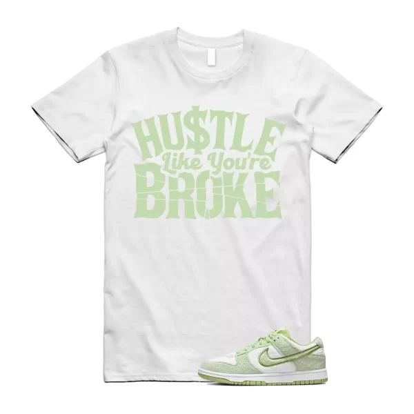 BROKE T Shirt to match Dunk Low SE Fleece Pack Honeydew WMNS Phantom Alligator Jezsport.com