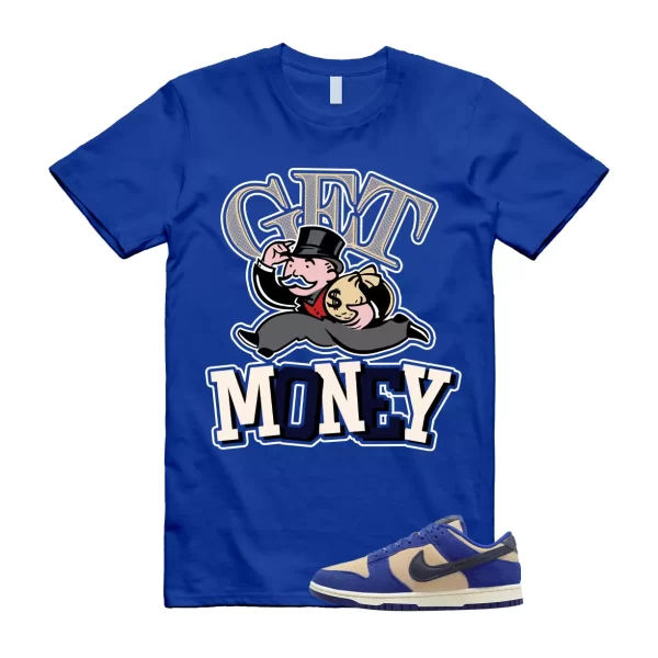 GM T Shirt to match Dunk Low LX Royal Blue Suede WMNS Midnight Navy Obsidian Jezsport.com