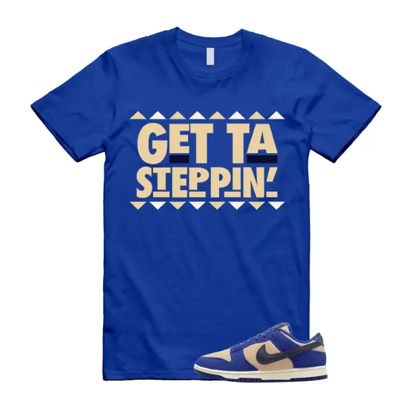 GET T Shirt to match Dunk Low LX Royal Blue Suede WMNS Midnight Navy Obsidian Jezsport.com