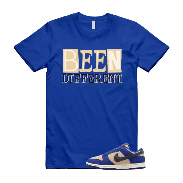 BEEN T Shirt to match Dunk Low LX Royal Blue Suede WMNS Midnight Navy Obsidian Jezsport.com