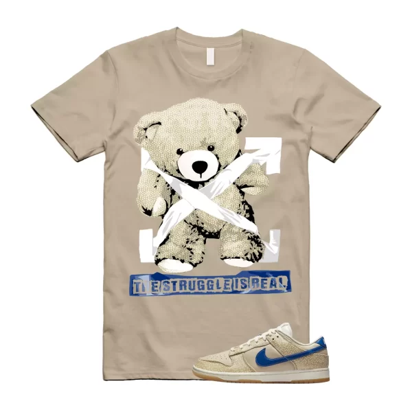 STRUG T Shirt to match Dunk Low Montreal Bagel Sesame Blue Jay Sand Sail Gold Jezsport.com