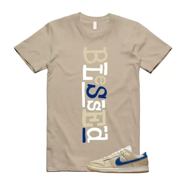 B2 T Shirt to match Dunk Low Montreal Bagel Sesame Blue Jay Sand Sail Gold Jezsport.com