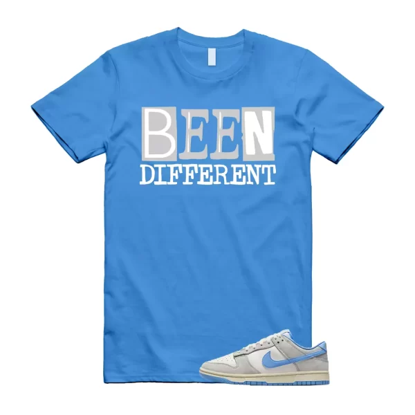 BEEN T Shirt to match Dunk Low Athletic UNC Blue Light Smoke Grey Iron Ore Sail Jezsport.com