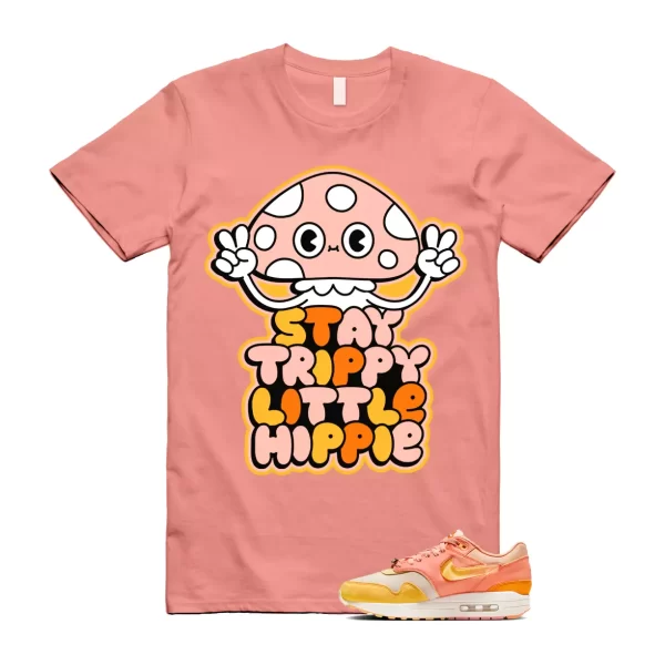 TRIPPY T Shirt to match Air Max 1 Puerto Rico Orange Frost Citron Pulse Coconut Jezsport.com