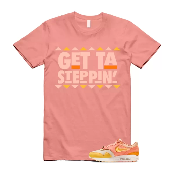 GET T Shirt to match Air Max 1 Puerto Rico Orange Frost Citron Pulse Coconut Jezsport.com