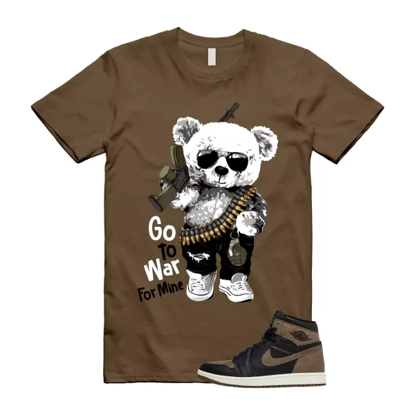 Palomino Sail 1 Metallic Gold Retro High OG Black T Shirt Match WAR Jezsport.com