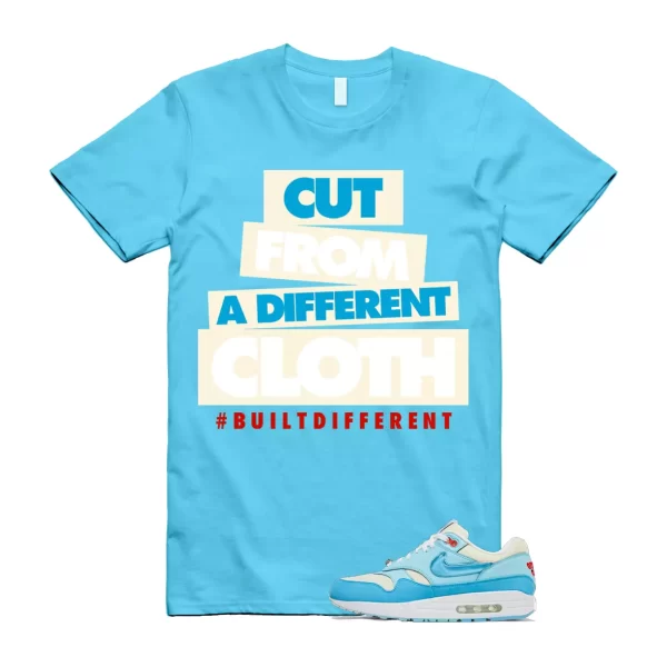 CLOTH T Shirt to match Air Max 1 Puerto Rico Barely Blue Gale Jezsport.com