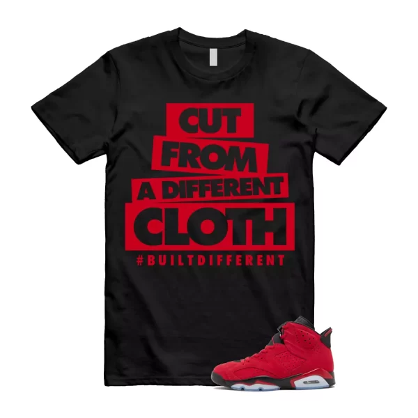 CLOTH T Shirt to match 6 Retro Toro Bravo Varsity Red Black Jezsport.com