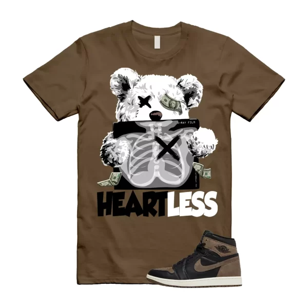 Palomino Sail 1 Metallic Gold Retro High OG Black T Shirt Match HEART, DZ5485-020 Jezsport.com