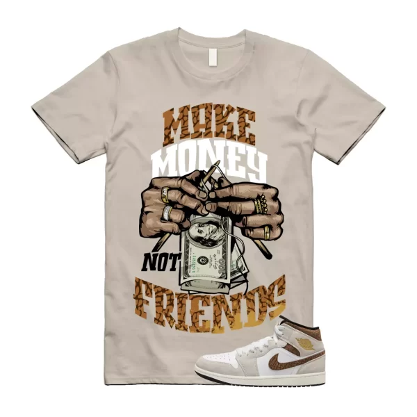 MM T Shirt to match 1 Mid SE Brown Elephant Light Orewood British Tan Gold Jezsport.com