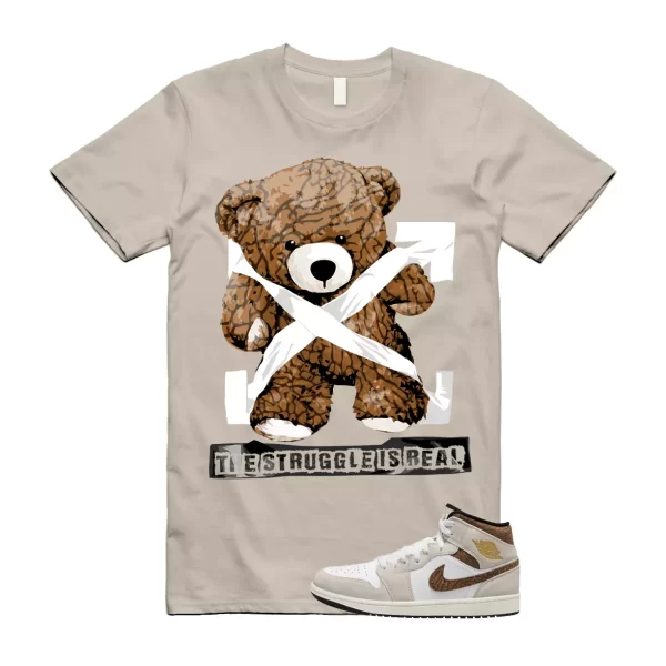 STRUG T Shirt to match 1 Mid SE Brown Elephant Light Orewood British Tan Gold Jezsport.com