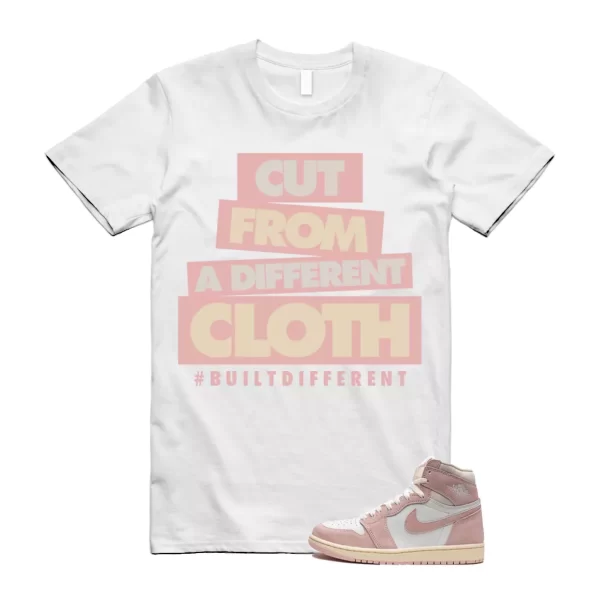 CLOTH T Shirt to match Air Jordan 1 High OG WMNS Washed Pink Atmosphere Muslin Jezsport.com