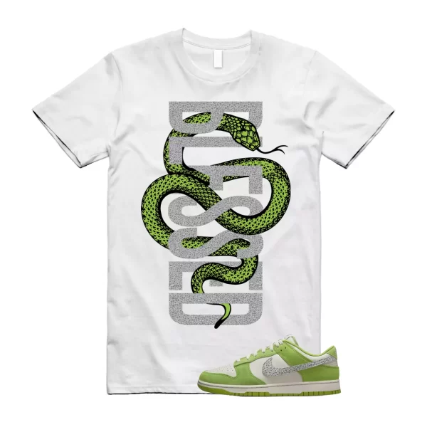 SNAKEB T Shirt to match N Dunk Low Safari Chlorophyll Light Iron Ore Cave Stone Jezsport.com