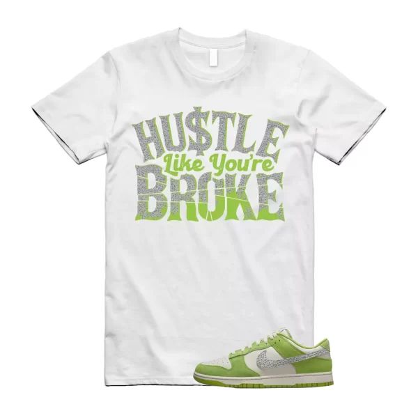 BROKE T Shirt to match N Dunk Low Safari Chlorophyll Light Iron Ore Cave Stone Jezsport.com