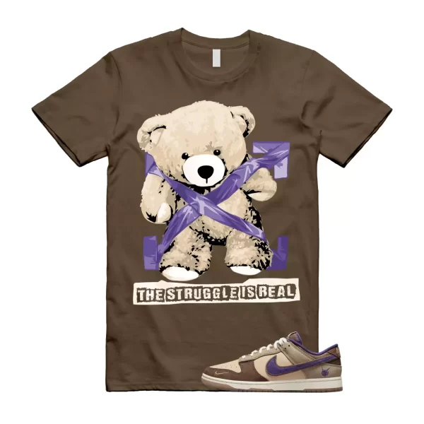 STRUG T Shirt to match N Dunk Low Setsubun Tan Brown Purple Beige Jezsport.com