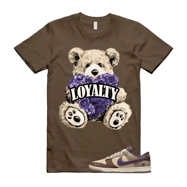 LYLTY T Shirt to match N Dunk Low Setsubun Tan Brown Purple Beige Jezsport.com