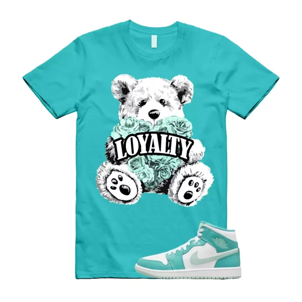 LYLTY Shirt to match Jordan 1 Marine Green Washed Teal Mint Foam Tropical Twist Jezsport.com