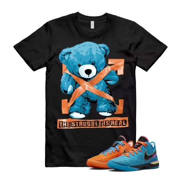 STRUG T Shirt to match N Zoom LeBron NXXT Gen I Promise Multi Color Blue Orange Jezsport.com