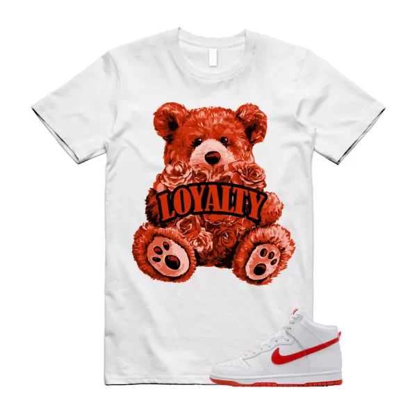 LYLTY T Shirt to match N Dunk High Low Picante Red White Jezsport.com