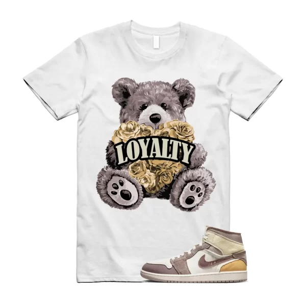 LYLTY T Shirt to match Air Jordan 1 Mid SE Craft Inside Out Taupe Haze Sail Gold Jezsport.com