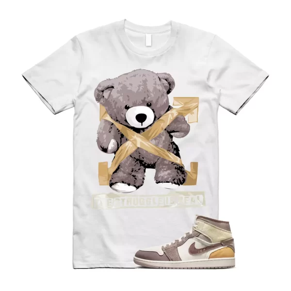 STRUG T Shirt to match Air Jordan 1 Mid SE Craft Inside Out Taupe Haze Sail Gold Jezsport.com