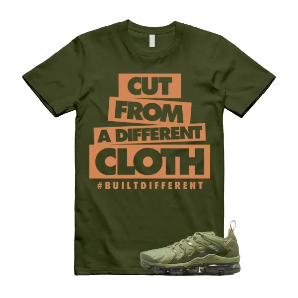 CLOTH T Shirt to match N Air VaporMax Plus Alligator WMNS Olive Orange Trance Jezsport.com