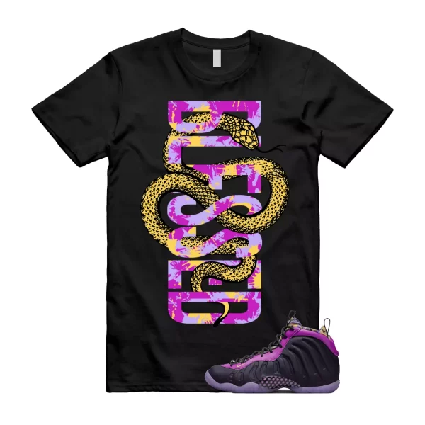 SNAKEB Shirt to match Little Posite One Cave Purple Saturn Gold Vivid Black Foam Jezsport.com