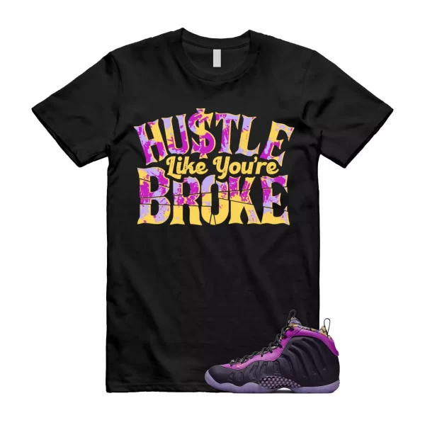 BROKE Shirt to match Little Posite One Cave Purple Saturn Gold Vivid Black Foam Jezsport.com