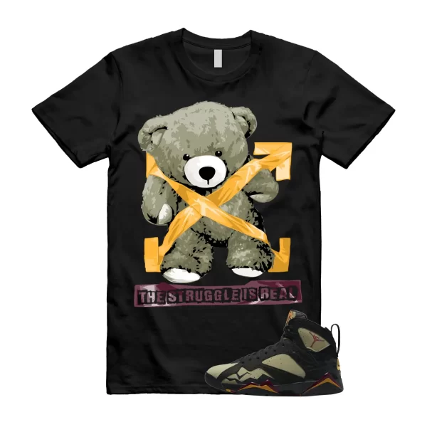 STRUG Shirt to match Air Jordan 7 Olive Black Cherrywood Red Chutney OG Bordeaux Jezsport.com