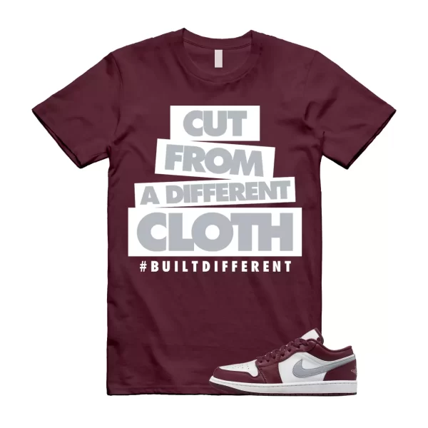 Bordeaux 1 Maroon Cherrywood Low Red White Cement Grey Wine T Shirt Match CLOTH Jezsport.com