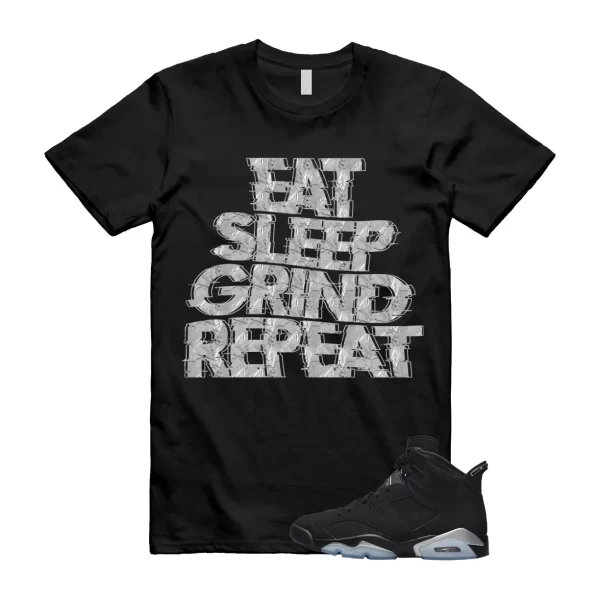 ESGR Shirt to match Jordan 6 Retro Chrome Metallic Silver Slated Translucent OG Jezsport.com