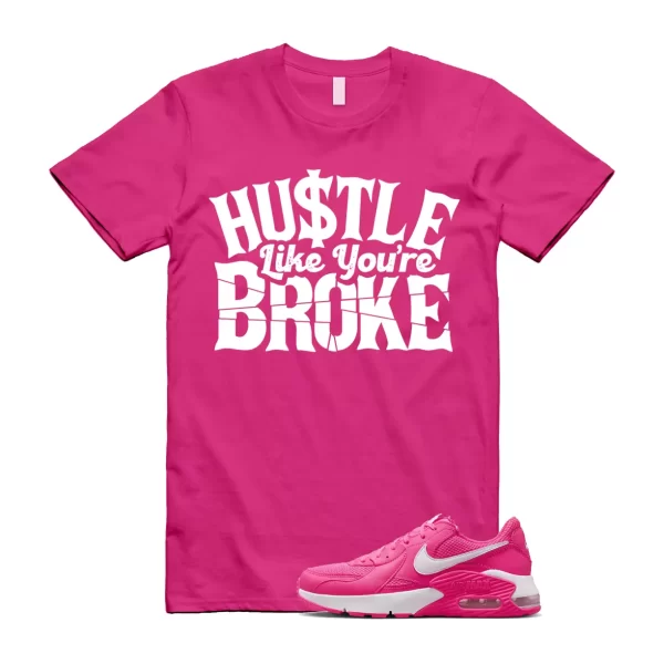 BROKE Shirt to match Air Max Excee Hyper Pink Prime Clear White Valentines Dunk Jezsport.com