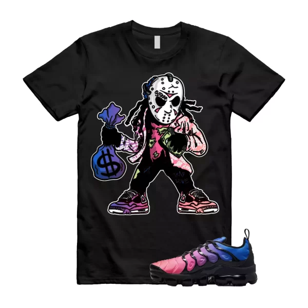 JASON T Shirt to match Air VaporMax Plus Racer Blue Black Hyper Pink Pulse Jezsport.com