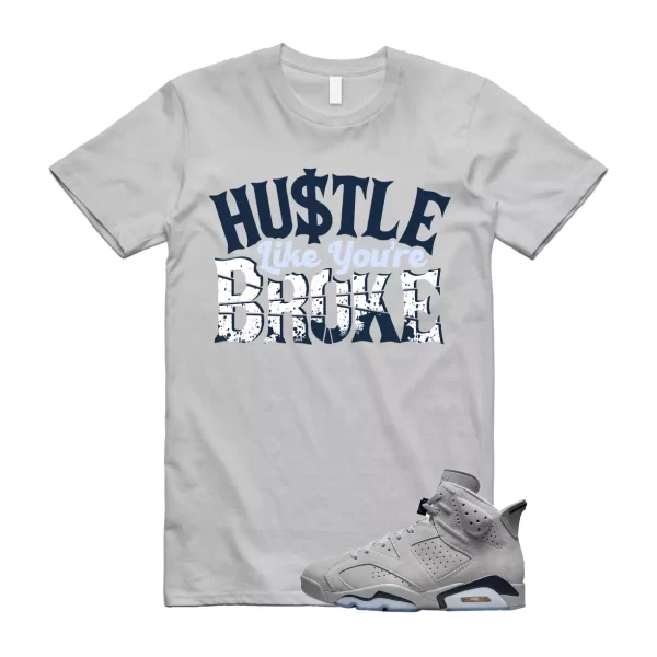 BROKE T Shirt to match 6 Georgetown 3 Midnight Navy Magnet Low Mid High 1 Grey Jezsport.com